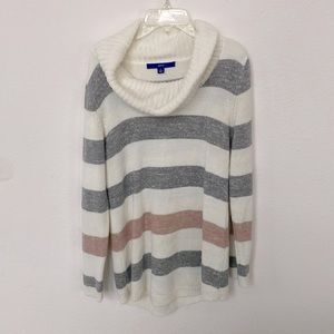 Comfy Oversized Striped Sweater